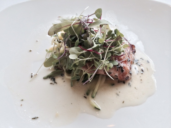 Wild Coho Salmon, with a great tarragon butter sauce