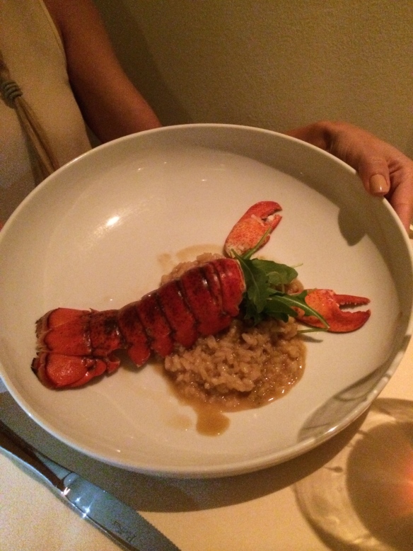 Lobster, deconstructed.